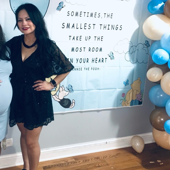 SEQUIN DETAIL ROMPER - Picture 5 of 5